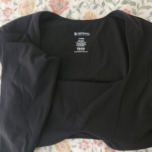 BuffBunny Elegant Black Top